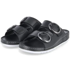 Pantoletten - schwarz