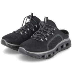 Pantoletten - schwarz