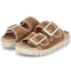 Pantoletten - walnut