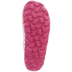 Pantoletten - weiss/pink