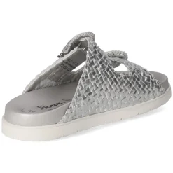 Pantoletten JAMESCHA 701 - SILBER