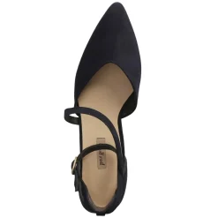 Riemchenpumps - blau