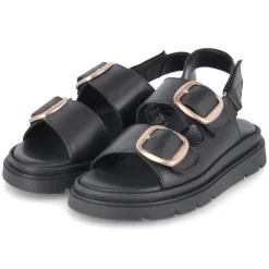 Sandalen - BLACK LEATHER
