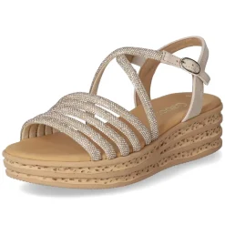 Sandalen - platino/oak