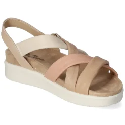 Sandalen - TAUPE/PIN