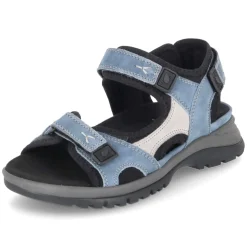 Sandalen SORA - SCHWARZ DENIM STEIN