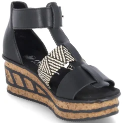 Sandaletten - schwarz