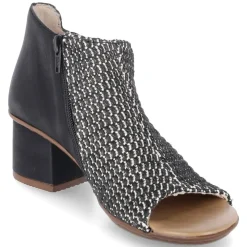 Sandaletten - schwarz kombi