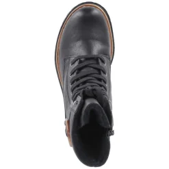 Schnürboots - schwarz