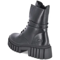 Schnürboots - schwarz