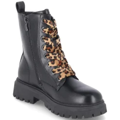 Schnürboots - schwarz