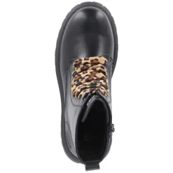 Schnürboots - schwarz