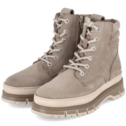 Schnürboots - Taupe