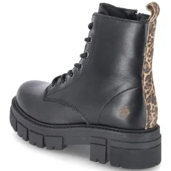 Schnürboots CASTLE 1.1 - BLACK/LEO CIGAR