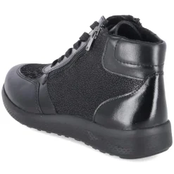 Schnürboots KIRA 24 - black metall