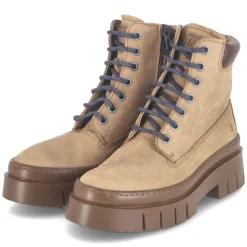 Schnürrboots AMBERES - karamel