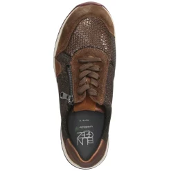 Schnürschuhe APRIL - WOOD ROST COGNAC