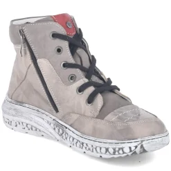 Schnürstiefel - grau