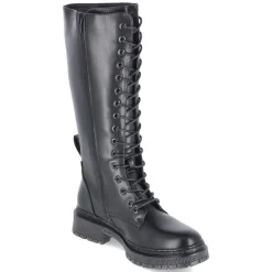 Schnürstiefel - schwarz