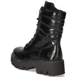 Schnürstiefeletten - black