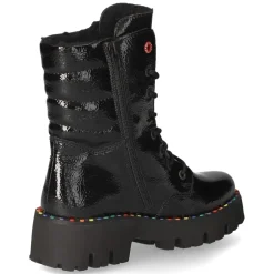 Schnürstiefeletten - black