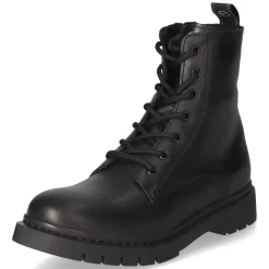 Schnürstiefeletten - black