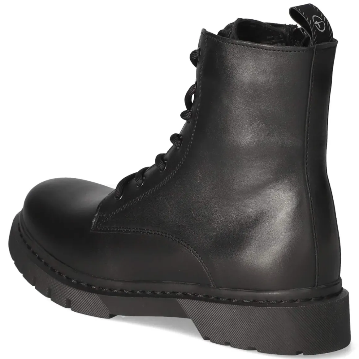 Schnürstiefeletten - black