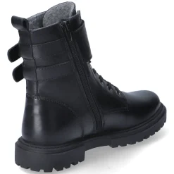 Schnürstiefeletten - black