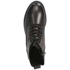 Schnürstiefeletten - black