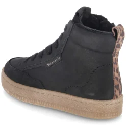 Schnürstiefeletten - black