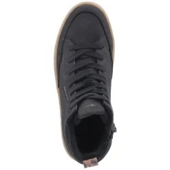 Schnürstiefeletten - black