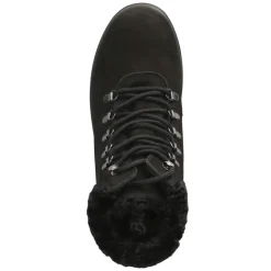 Schnürstiefeletten - black