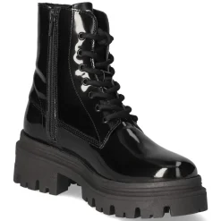 Schnürstiefeletten - BLACK PATENT