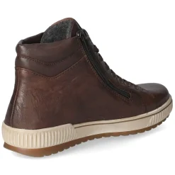 Schnürstiefeletten - braun