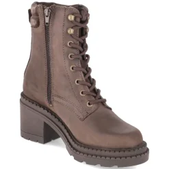Schnürstiefeletten - Brown