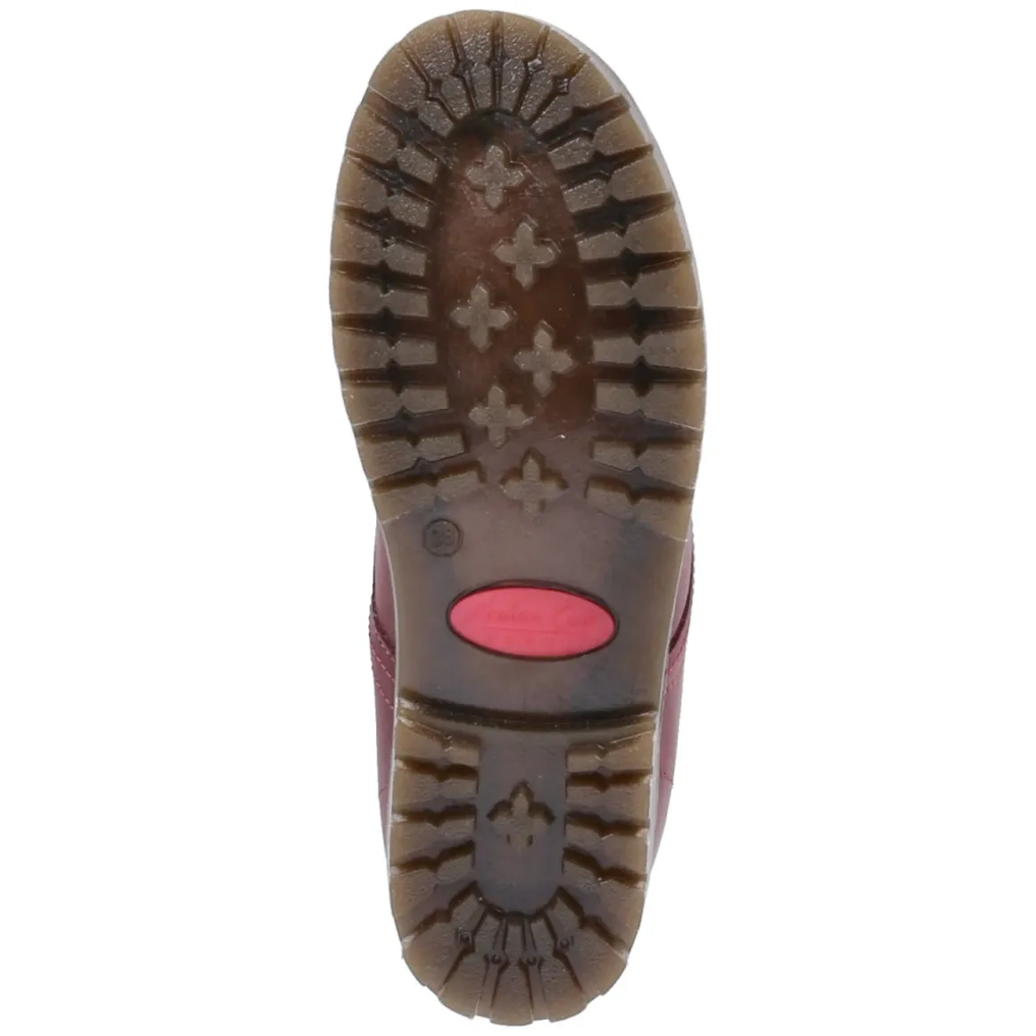 Schnürstiefeletten - burgund