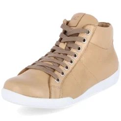 Schnürstiefeletten - Camel