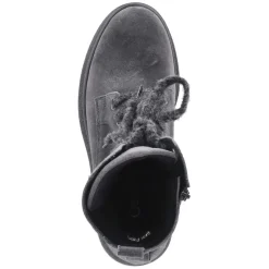 Schnürstiefeletten - DARK-GREY