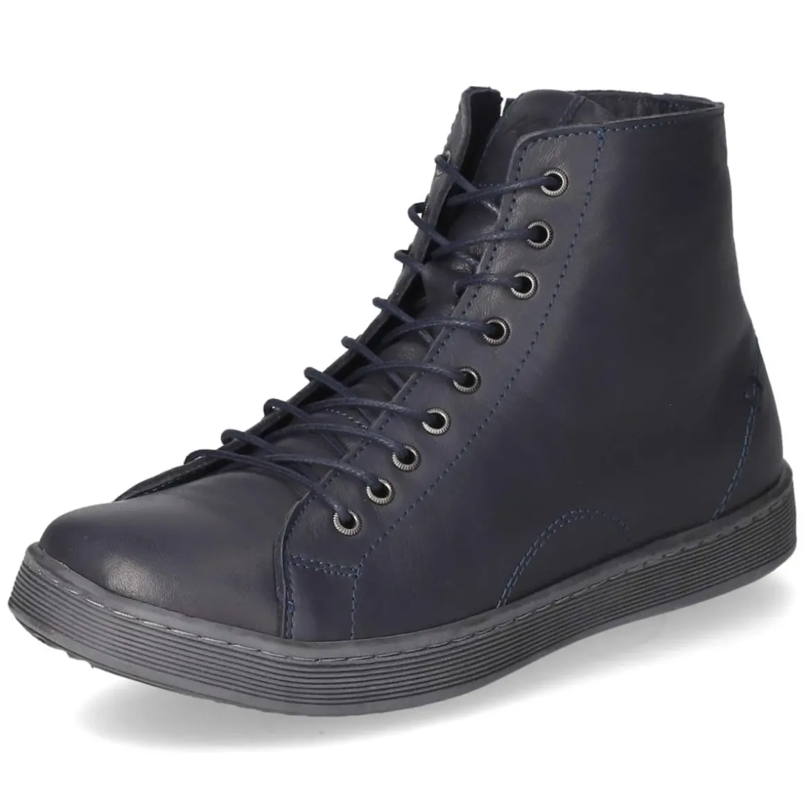 Schnürstiefeletten - d.blau