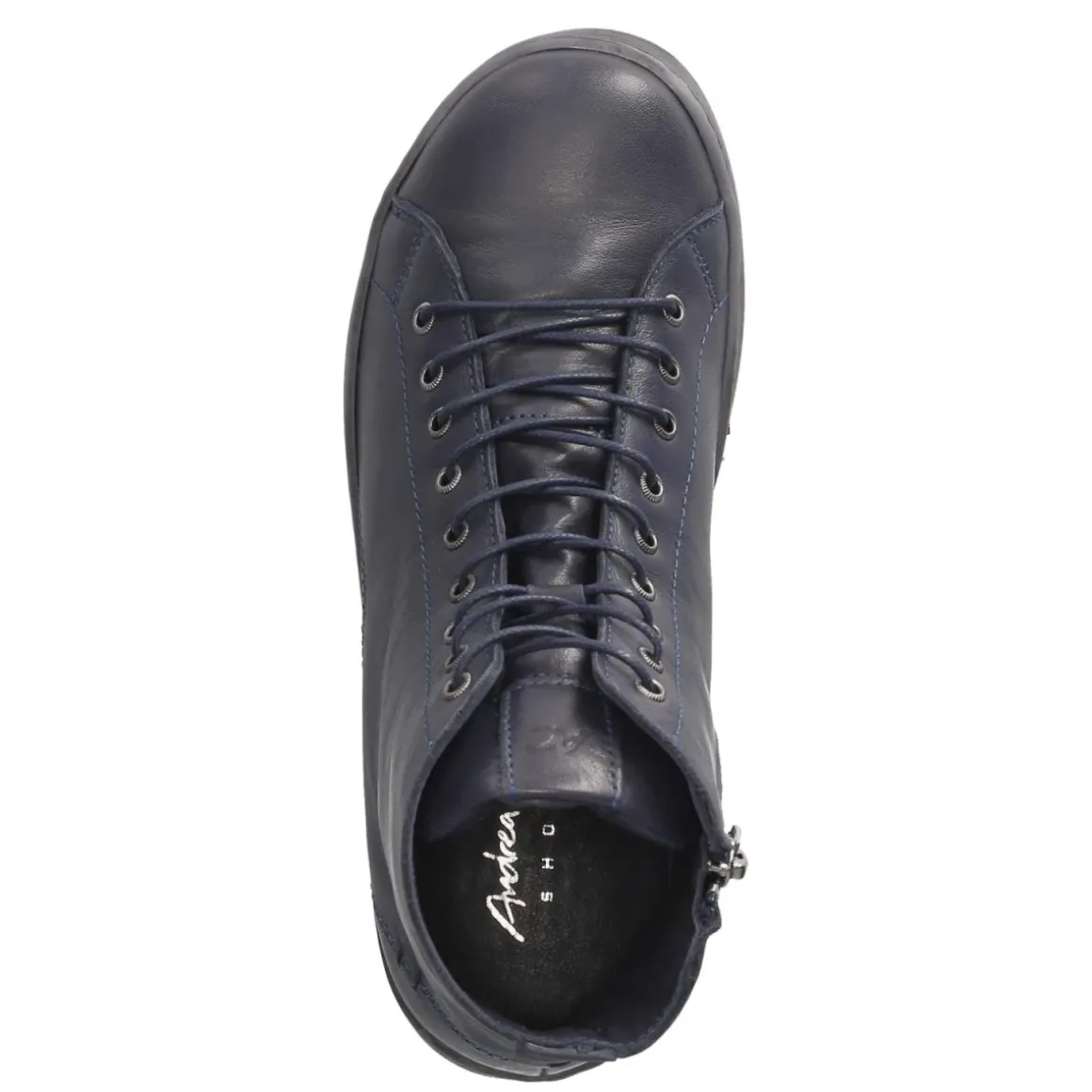 Schnürstiefeletten - d.blau