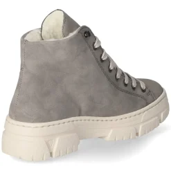 Schnürstiefeletten - grau