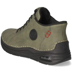 Schnürstiefeletten - grün