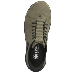 Schnürstiefeletten - grün