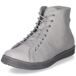 Schnürstiefeletten - hellgrau