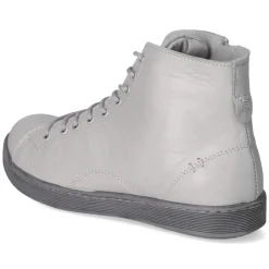 Schnürstiefeletten - hellgrau