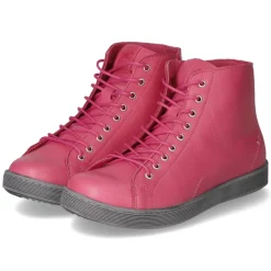 Schnürstiefeletten - hot pink