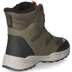 Schnürstiefeletten - khaki