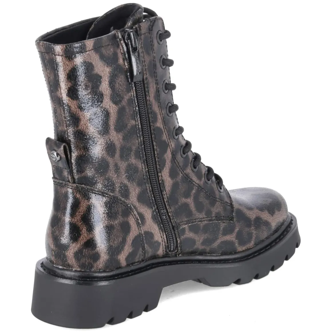 Schnürstiefeletten - LEOPARD