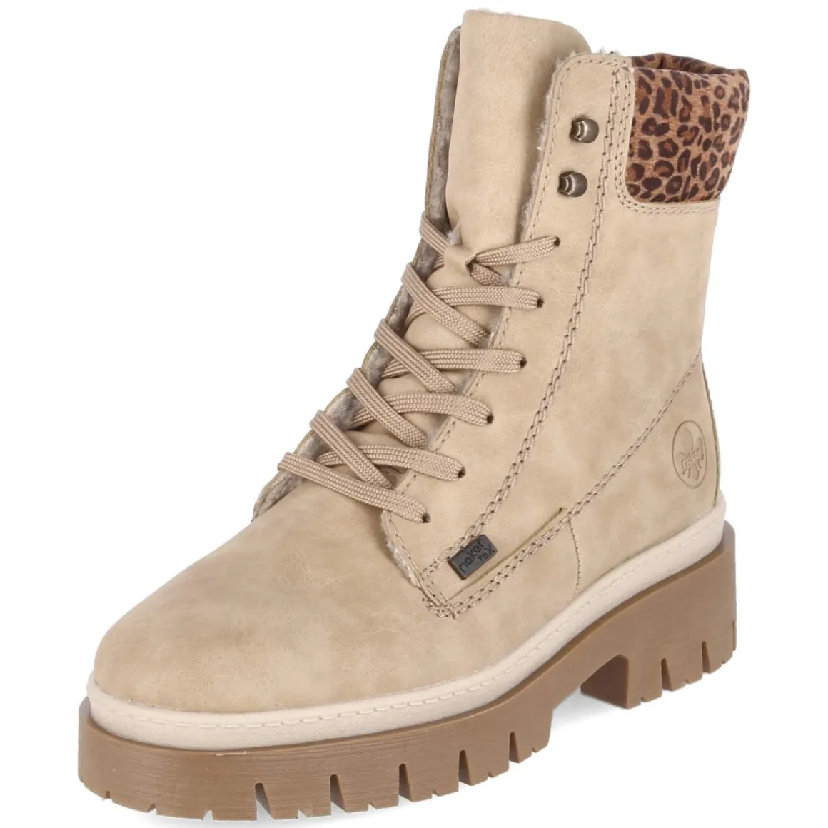 Schnürstiefeletten - marble/leo-nuss