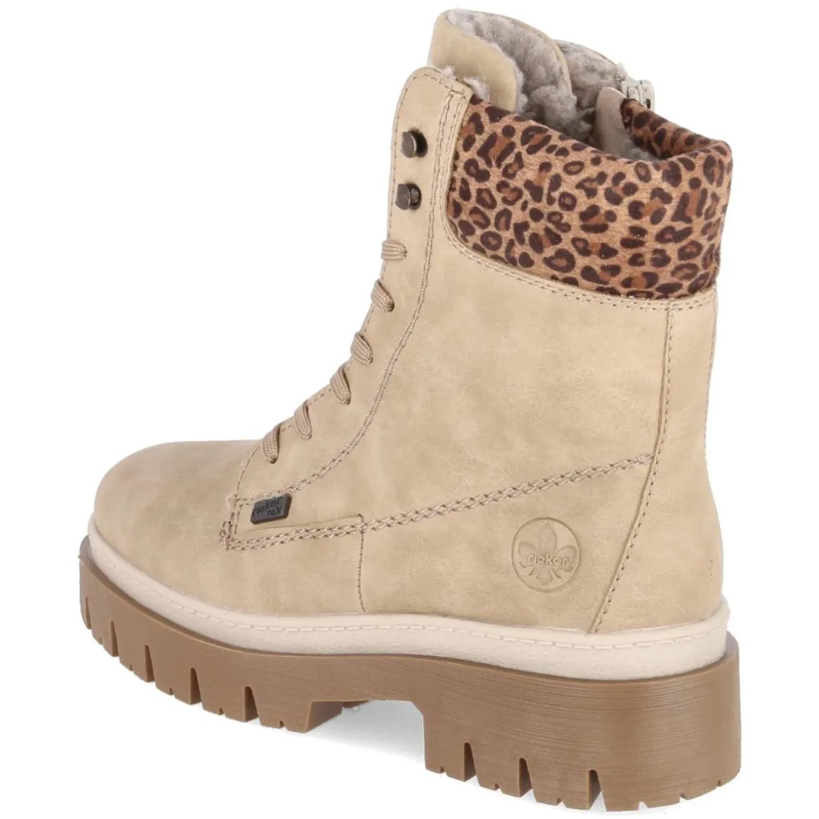 Schnürstiefeletten - marble/leo-nuss